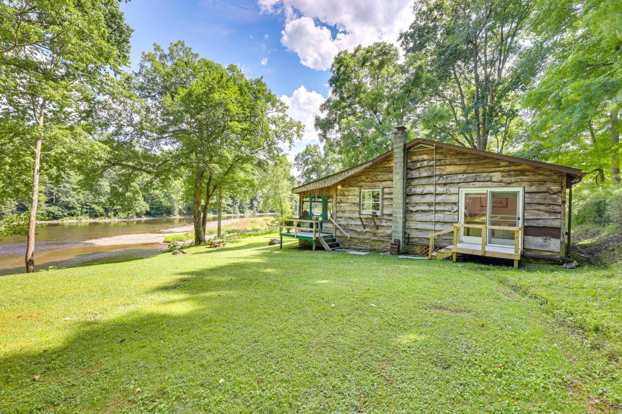Charming Parsons Cabin With Grill On The Cheat River Exterior foto