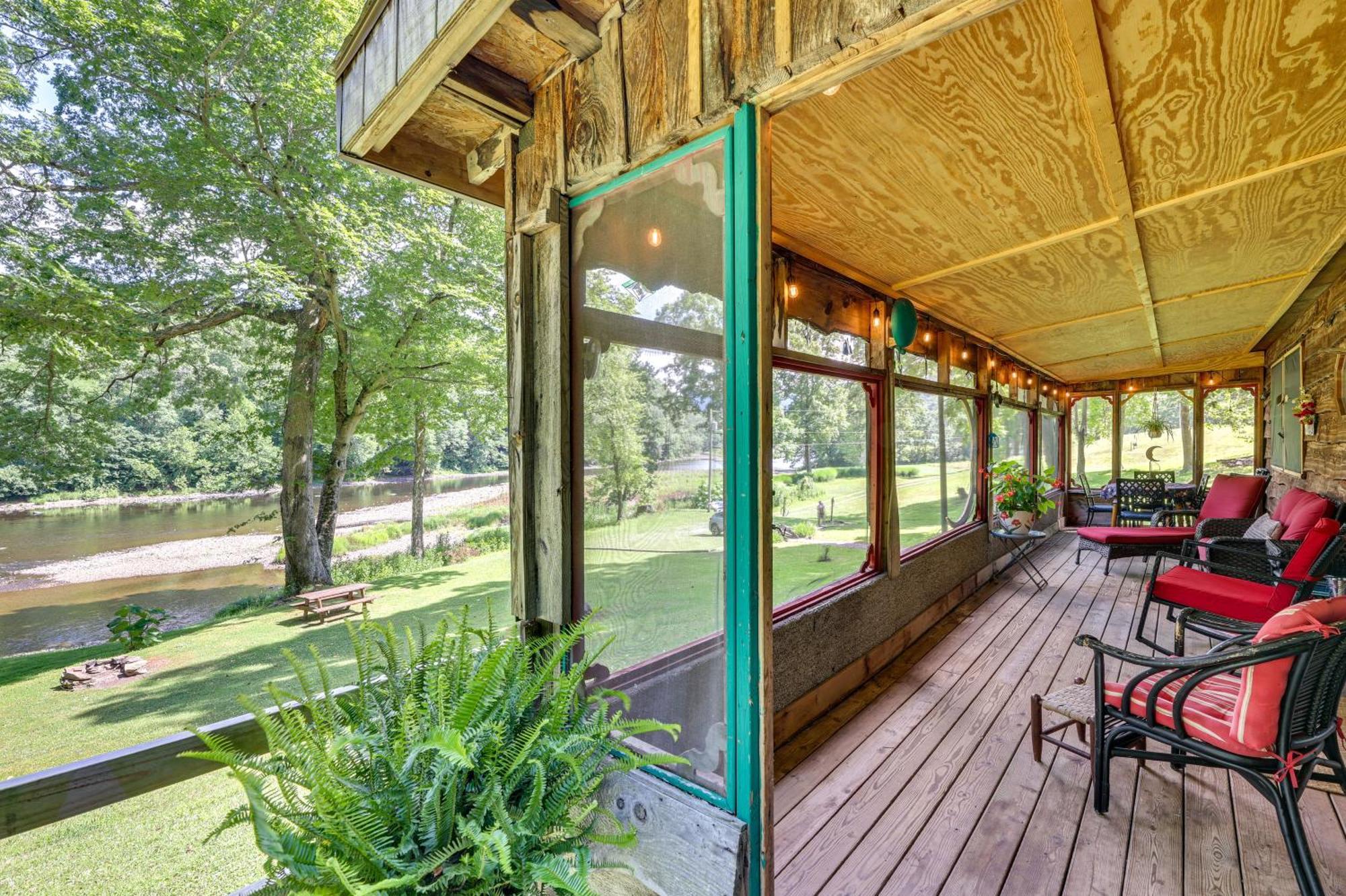 Charming Parsons Cabin With Grill On The Cheat River Exterior foto