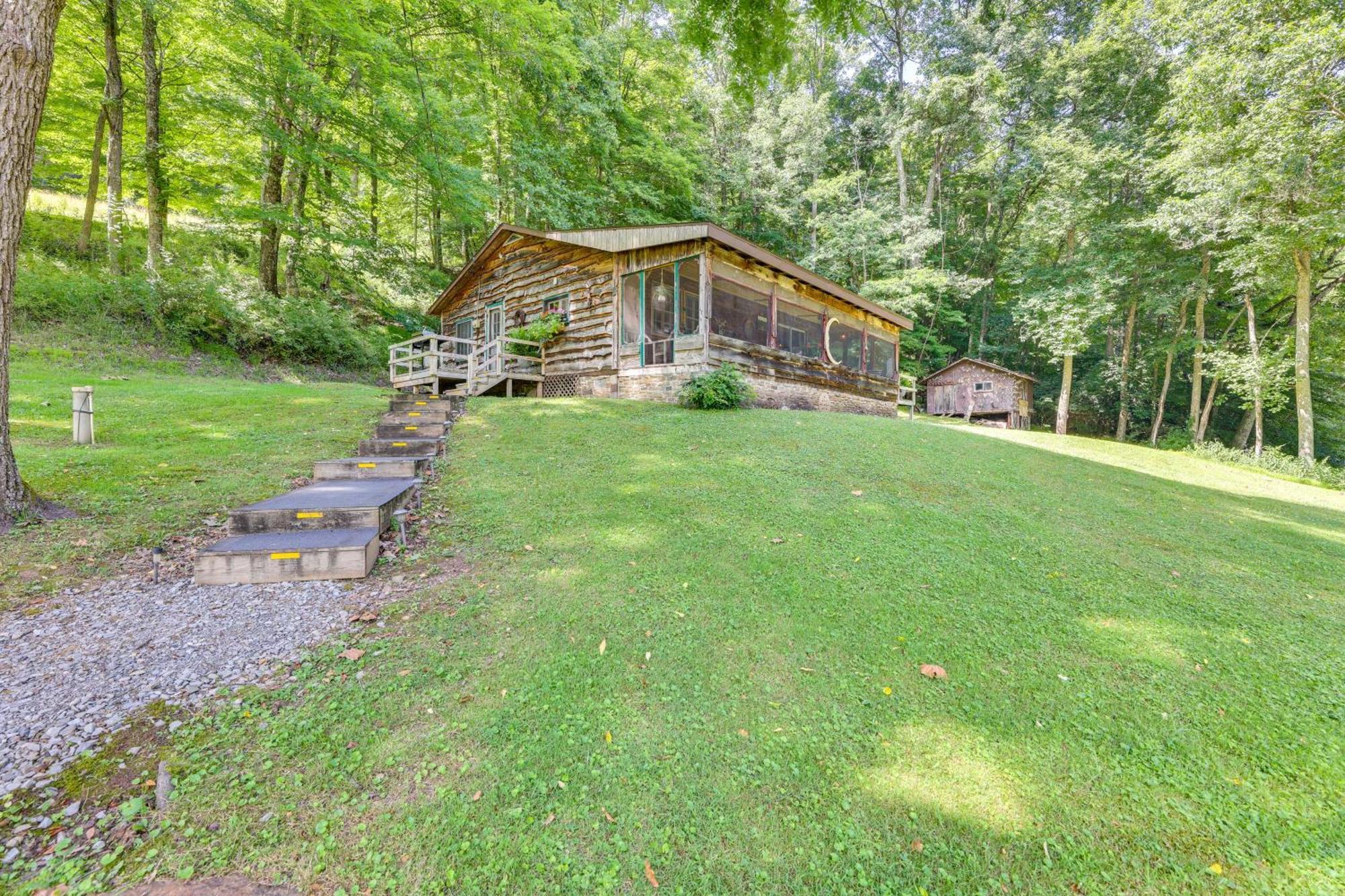 Charming Parsons Cabin With Grill On The Cheat River Exterior foto